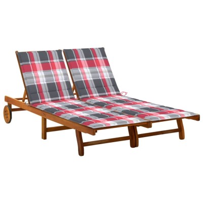 Double garden sun lounger...