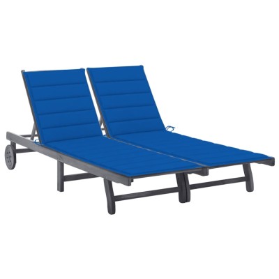 Double garden sun lounger...