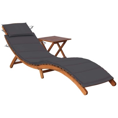 Garden sunbed with table...