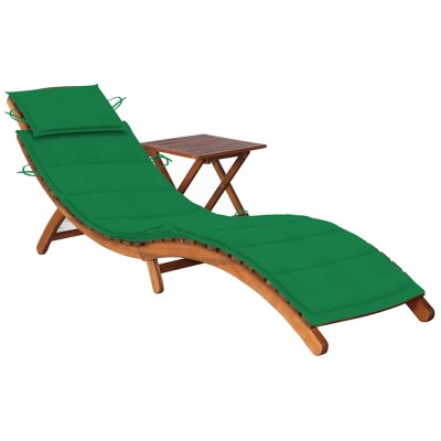 Garden sunbed with table...