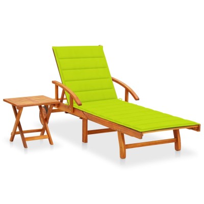 Garden sunbed with table...