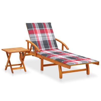 Garden sunbed with table...