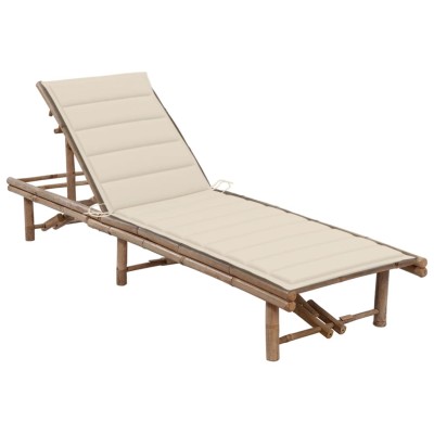 Garden sunbed with...