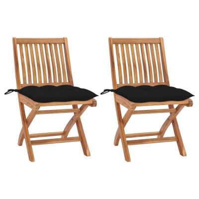 Garden chairs with black...