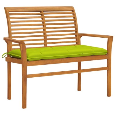 Garden bench with light...