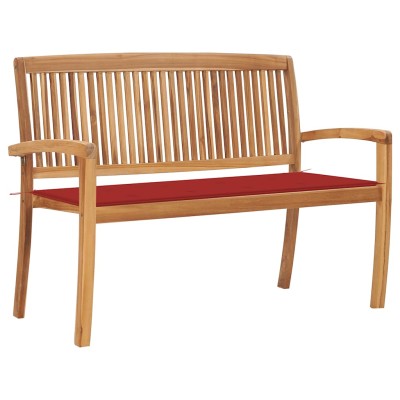 Assembled garden bench with...