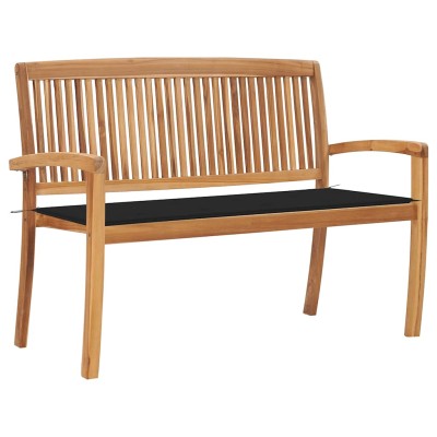 Assembled garden bench with...