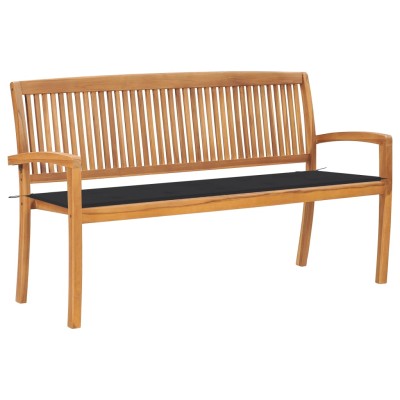 Folding garden bench with...