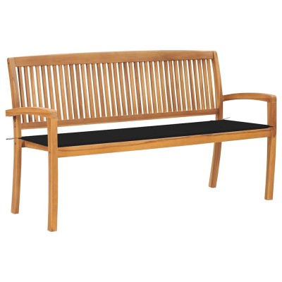 Folding garden bench with...