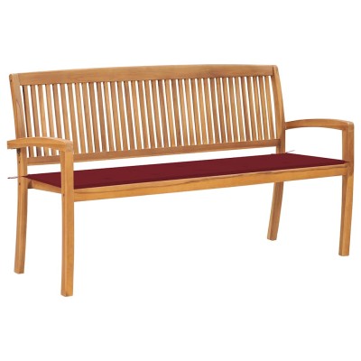 Folding garden bench with...