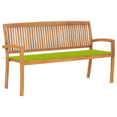 Folding garden bench with...