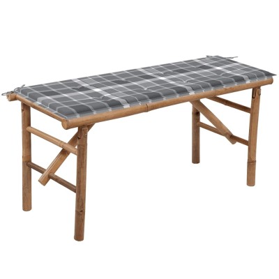 Folding garden bench with...
