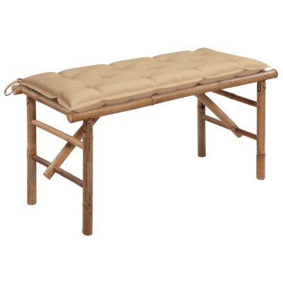 Folding garden bench with...