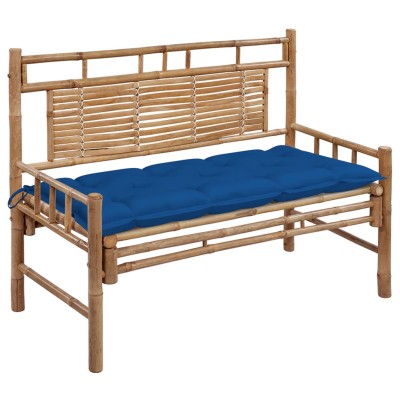 Garden bench with cushion,...
