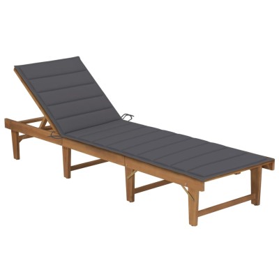 Folding sunbed with...