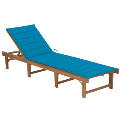 Folding sunbed with...