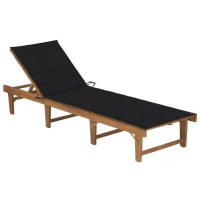 Folding sunbed with...