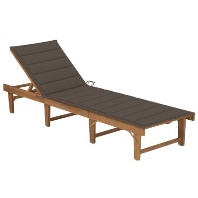 Folding sunbed with...