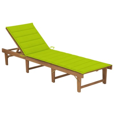 Folding sunbed with...