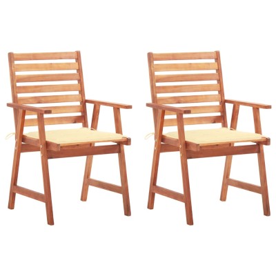 Outdoor dining chairs with...