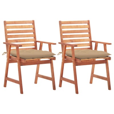 Outdoor dining chairs with...