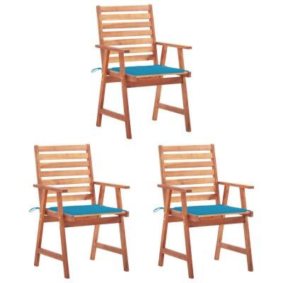 Outdoor dining chairs with...