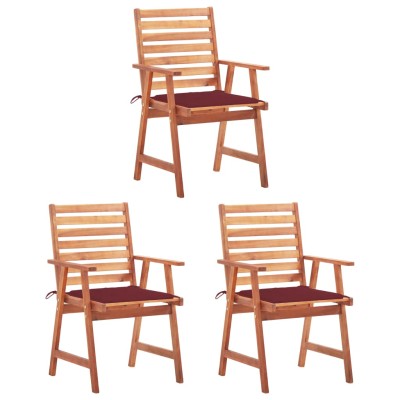 Outdoor dining chairs with...