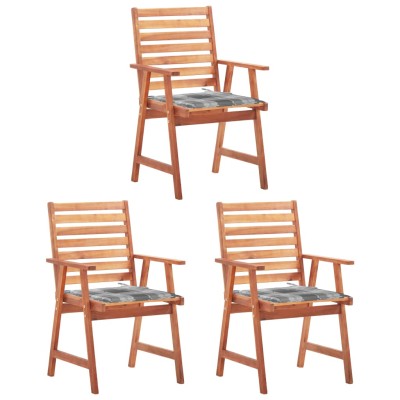 Outdoor dining chairs with...