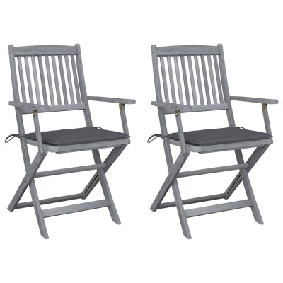Folding outdoor chairs with...