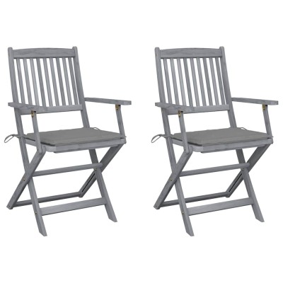 Folding outdoor chairs with...