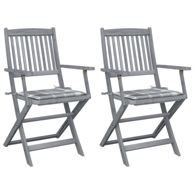 Folding outdoor chairs with...