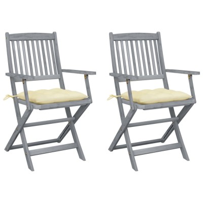 Folding outdoor chairs with...