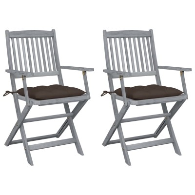 Folding outdoor chairs with...