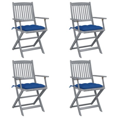 Folding outdoor chairs with...