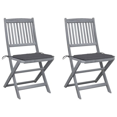 Folding outdoor chairs with...