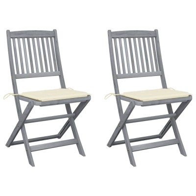 Folding outdoor chairs with...