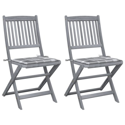 Folding outdoor chairs with...