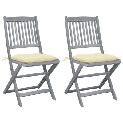 Folding outdoor chairs with...
