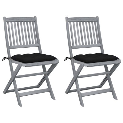 Folding outdoor chairs with...