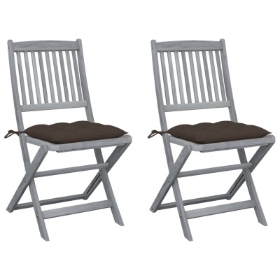 Folding outdoor chairs with...