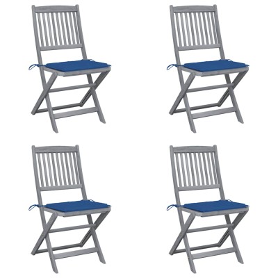 Folding outdoor chairs with...