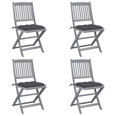 Folding outdoor chairs with...