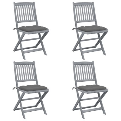 Folding outdoor chairs with...