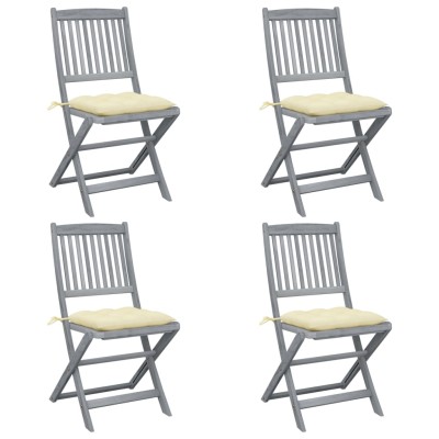 Folding outdoor chairs with...