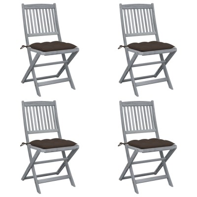Folding outdoor chairs with...