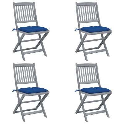 Folding outdoor chairs with...