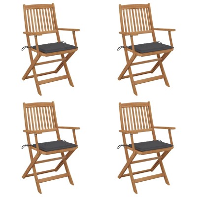 Folding garden chairs with...