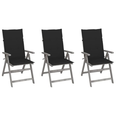 Reclining garden chairs...