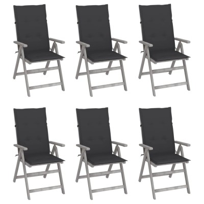 Reclining garden chairs...