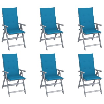 Reclining garden chairs...